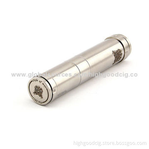 Most Popular Best Quality Stainless Steel 18650 Mechanical Mods Chiyou, 18650/18350/18500 Battery